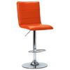 vidaXL Barhocker Orange Kunstleder
