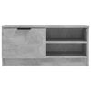 vidaXL TV-Schrank Betongrau 80x35x36,5 cm Holzwerkstoff