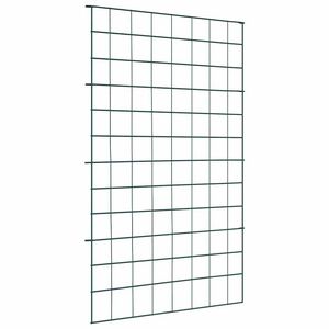 vidaXL Teichzaun Set 8 pcs Gr&uuml;n 50 x 80 cm Stahl