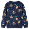 Kinder-Sweatshirt Marineblau 128