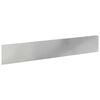 vidaXL Rasenkante 30 stk. 100 x 18 cm Stahl Silber