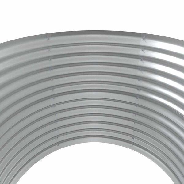 vidaXL Hochbeet Verzinkter Stahl 100x100x68 cm Grün