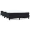 vidaXL Boxspringbett ohne Matratze Schwarz 140x210 cm Samt