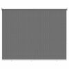 vidaXL Au&szlig;enrollo 90% UV-Block Hellgrau 120 x 230 cm HDPE