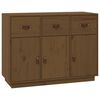 vidaXL Sideboard Honigbraun 100x40x75 cm Massivholz Kiefer