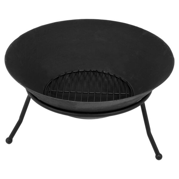 Lund Feuerschale 60 cm Durchmesser Schwarz