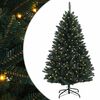 vidaXL K&uuml;nstlicher klappbarer Weihnachtsbaum 120 cm 150 LEDs