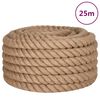 vidaXL Juteseil 25 m L&auml;nge 36 mm St&auml;rke