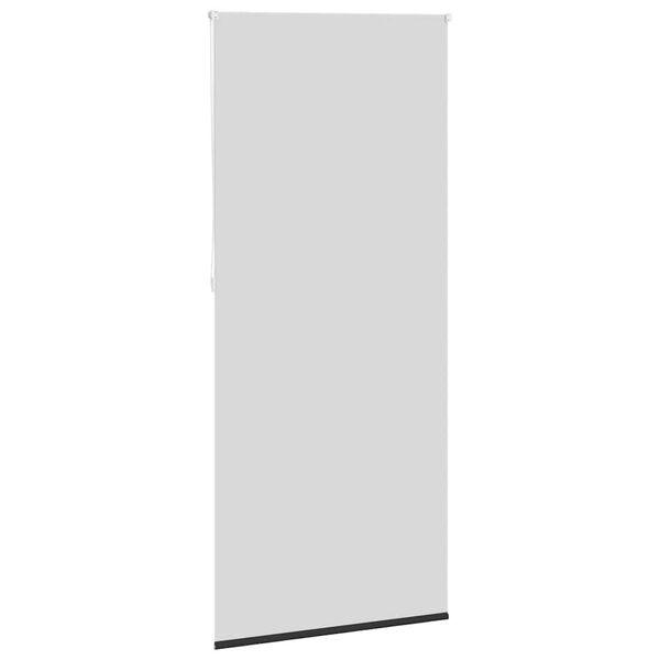 vidaXL Verdunkelungsrollo 124,4 x 230 cm, Stoffbreite 120 cm, schwarz