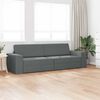 vidaXL Schlafsofa 200cm Dunkelgrau Stoff