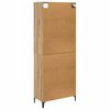 vidaXL Highboard Artisan-Eiche 69,5 x 34 x 180 cm Holzwerkstoff