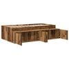 vidaXL Bett mit Stauraum Altholz 75 x 190 cm Holzwerkstoff