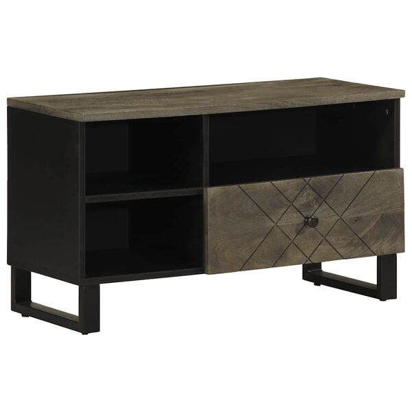 vidaXL TV-Schrank 80x33x46 cm Massivholz Mango