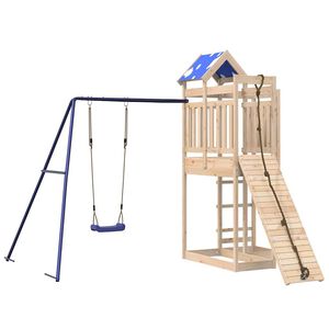 vidaXL Spielturm Massivholz Kiefer