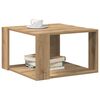 vidaXL Couchtisch Artisan-Eiche 51,5 x 51,5 x 30 cm Holzwerkstoff