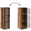 vidaXL Highboard Altholz 35 x 37 x 109 cm Holzwerkstoff