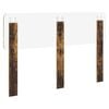 vidaXL Kopfteil Ger&auml;ucherte Eiche 140 cm Holzwerkstoff