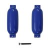 vidaXL Bootsfender 2 Stk. Blau 69x21,5 cm PVC
