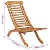 vidaXL Gartenstuhl Klappbar 50x90x69 cm Massivholz Teak