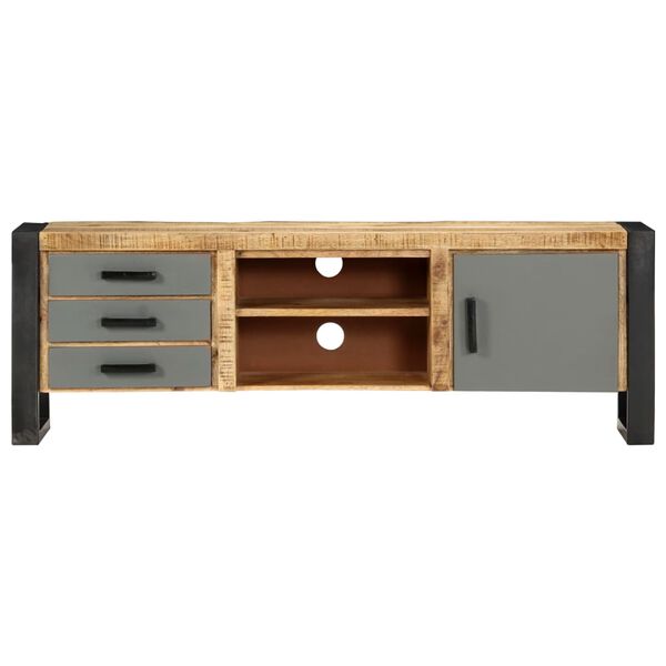 vidaXL TV-Schrank 120×30×40 cm Massivholz Mango