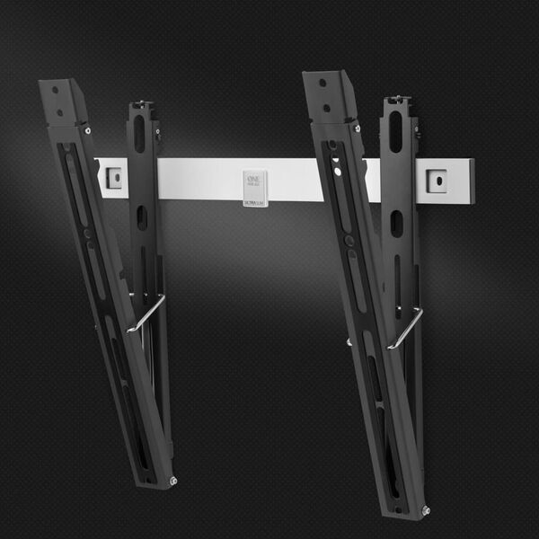 One For All TV-Wandhalterung Neigbar 32"-65" Wei&szlig; und Schwarz