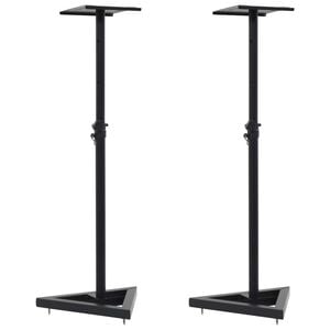 vidaXL Studio-Monitor-Lautsprecherst&auml;nder 2 Stk. Schwarz Stahl