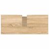 vidaXL Badschrank Sonoma-Eiche 80x33x60 cm Holzwerkstoff