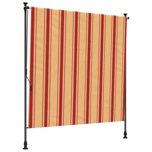 vidaXL Outdoor Rollo Mehrfarbig 120 x 270 cm