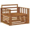 vidaXL 2 stk. Outdoor-Sofa Natur