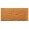 vidaXL Schrank 50x22x110 cm Massivholz Eiche