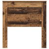 vidaXL Kopfteil mit Kopfteil Altholz 75 cm Holzwerkstoff