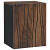 vidaXL Waschbeckenschrank Walnuss 38 x 33,5 x 48 cm Holzwerkstoff