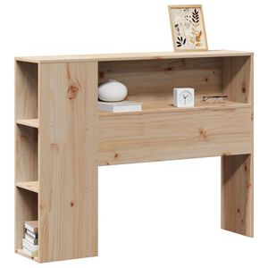 vidaXL Kopfteil mit Stauraum 75 cm Massivholz Kiefer