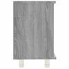 vidaXL Badschrank Grau Sonoma 60x32x53,5 cm Holzwerkstoff