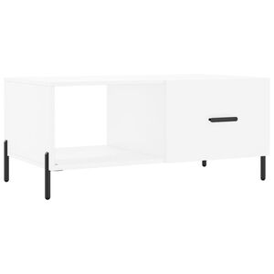 vidaXL Couchtisch Wei&szlig; 90x50x40 cm Holzwerkstoff