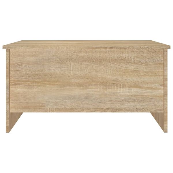 vidaXL Couchtisch Sonoma-Eiche 80x55,5x41,5 cm Holzwerkstoff