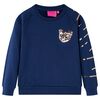 vidaXL Kinder-Sweatshirt Marineblau 104
