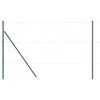vidaXL Eingebetteter Zaunpfosten 52 stk. Gr&uuml;n