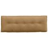 vidaXL R&uuml;ckenkissen Braun 140 x 50 cm Cordstoff