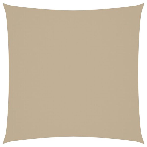 vidaXL Sonnensegel Oxford-Gewebe Quadratisch 6x6 m Beige