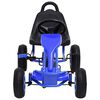 vidaXL Pedal Go-Kart mit Luftreifen Blau