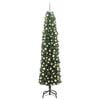 vidaXL K&uuml;nstlicher Weihnachtsbaum mit LED-Beleuchtung Gr&uuml;n 180 cm