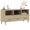 vidaXL TV-Schrank Sonoma-Eiche 102x36x50 cm Holzwerkstoff