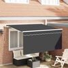vidaXL Einziehbare Markise Anthrazit 300 x 200 cm