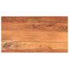 vidaXL Tischplatte 110x60x2,5 cm Rechteckig Massivholz Akazie