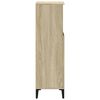 vidaXL Badschrank Sonoma-Eiche 30x30x100 cm Holzwerkstoff