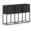 vidaXL Sideboard 115x30x76 cm Mango Massivholz