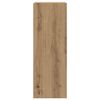 vidaXL 5-tlg. TV-Schrank-Set Wandmontage Artisan-Eiche Holzwerkstoff