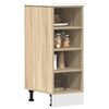 vidaXL Unterschrank Riga Sonoma-Eiche 30x44,5x81,5 cm Holzwerkstoff