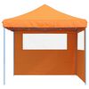 vidaXL Party-Zelt Orange 292 x 292 x 315 cm Oxford-Stoff